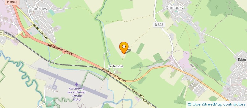 localisation de l'entreprise JCD  DAMOUZY