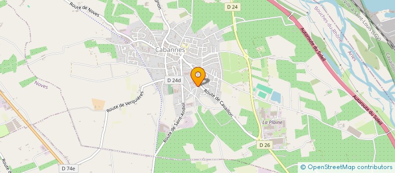 localisation de l'entreprise JCD  CABANNES