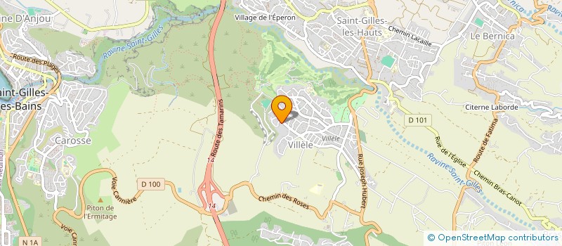 localisation de l'entreprise JCD à SAINT-PAUL