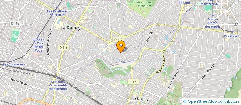 localisation de l'entreprise JCD CONSULTING  LE RAINCY