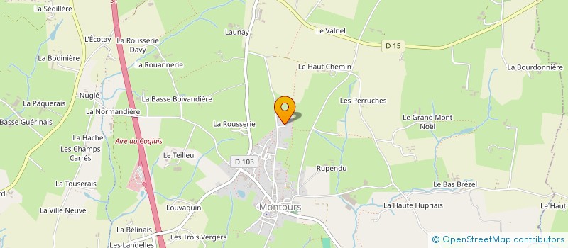 localisation de l'entreprise JCD HOLDING  LES PORTES DU COGLAIS