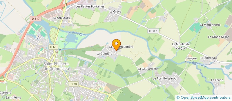 localisation de l'entreprise JCD IMMO  SAINT-PHILBERT-DE-GRAND-LIEU