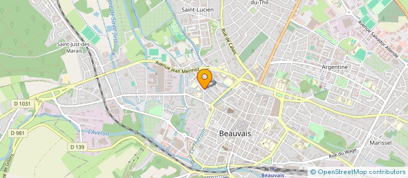 localisation de l'entreprise JCD IMMO  BEAUVAIS