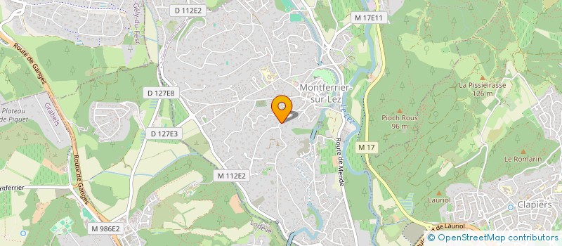 localisation de l'entreprise JCD INVEST à MONTFERRIER-SUR-LEZ