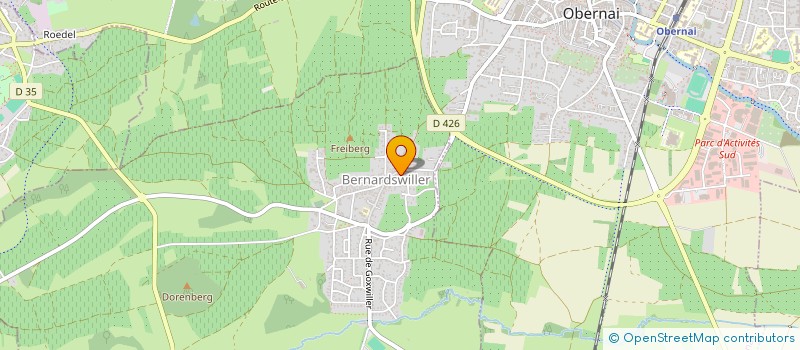 localisation de l'entreprise JCD INVEST  GOXWILLER