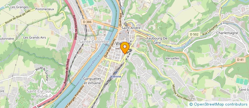 localisation de l'entreprise JCD INVEST  VIENNE