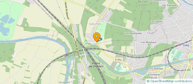 localisation de l'entreprise JCD PRESSING  LESCHES