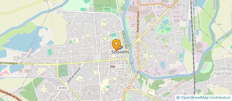 localisation de l'entreprise JCD PREST' à SOISSONS