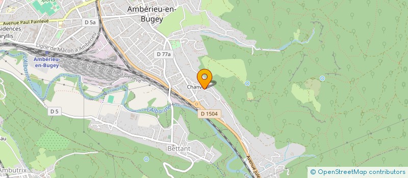 localisation de l'entreprise JCD SAVOIE - CONSTITUTION à AMBERIEU-EN-BUGEY