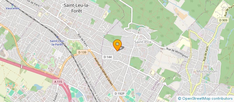 localisation de l'entreprise JCD SERVICE à SAINT-PRIX