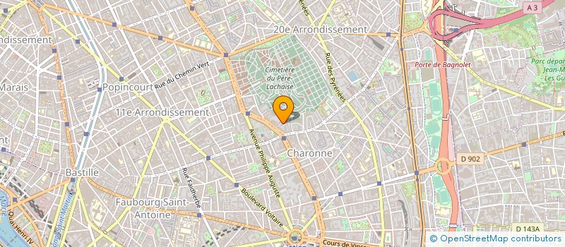 localisation de l'entreprise JCD TECHNOLOGY  PARIS