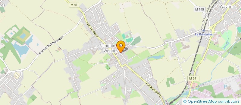 localisation de l'entreprise JCD TOUS PRODUITS SURGELES CREMES GLACE à SAINGHIN-EN-WEPPES