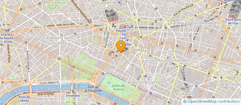 localisation de l'entreprise JCDA à PARIS