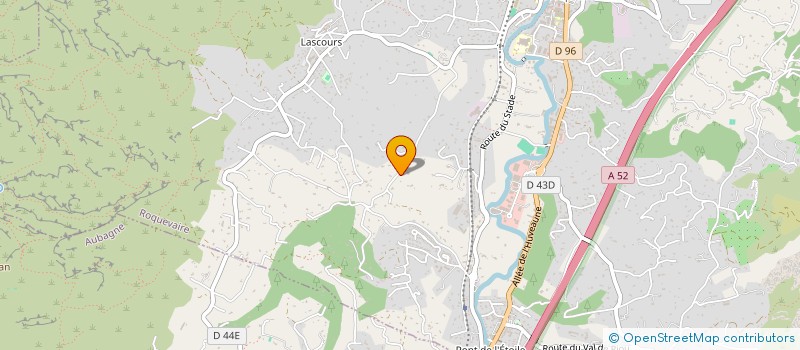 localisation de l'entreprise JCDA  ROQUEVAIRE