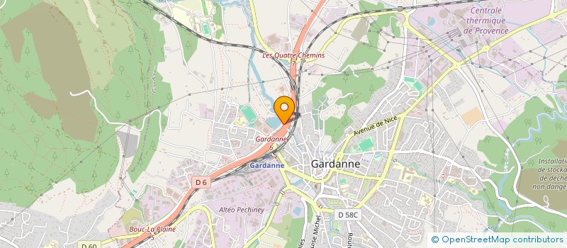 localisation de l'entreprise JCDA DISTRIBUTION à GARDANNE