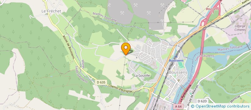 localisation de l'entreprise JCDB  BOUSSENS