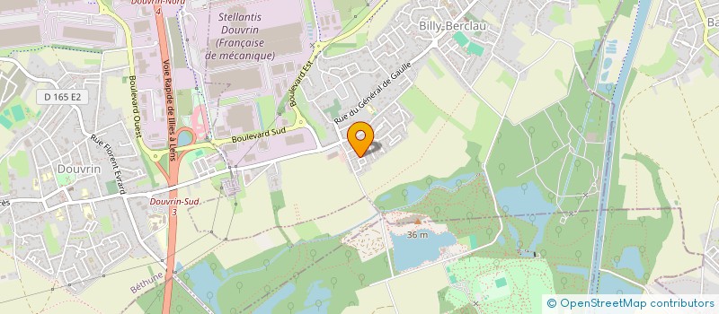 localisation de l'entreprise JCDC  BILLY-BERCLAU