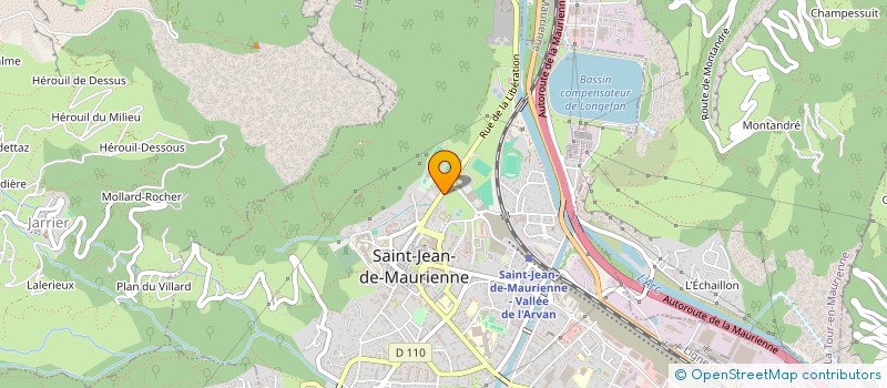 localisation de l'entreprise JCDE INVEST  SAINT-JEAN-DE-MAURIENNE