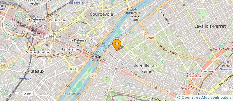 localisation de l'entreprise JCDECAUX ADTECH à NEUILLY-SUR-SEINE