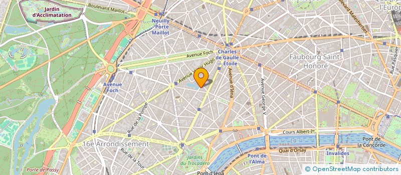 localisation de l'entreprise JCDM 61  PARIS