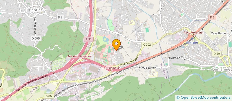 localisation de l'entreprise JCDS HOLDING  BOUC-BEL-AIR