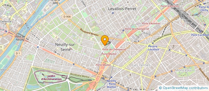 localisation de l'entreprise JCDS IMMOBILIER à NEUILLY-SUR-SEINE