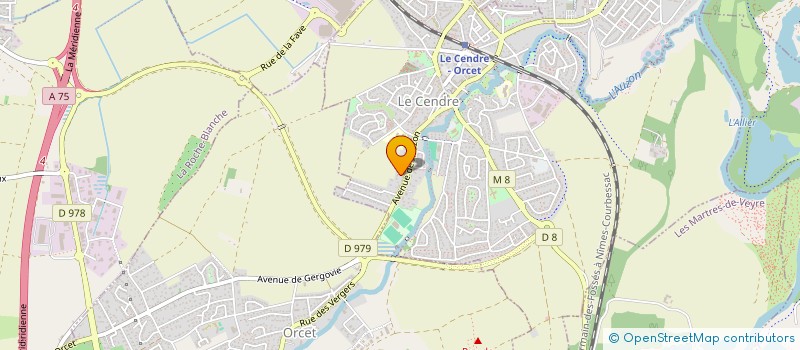 localisation de l'entreprise JCDUM  LE CENDRE