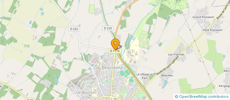 localisation de l'entreprise JCDV  GUERANDE