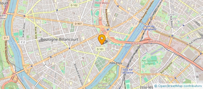 localisation de l'entreprise JCE à BOULOGNE-BILLANCOURT
