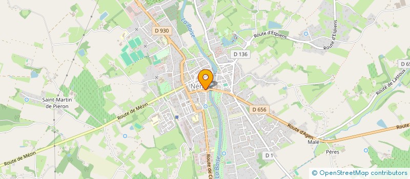 localisation de l'entreprise JCE  NERAC