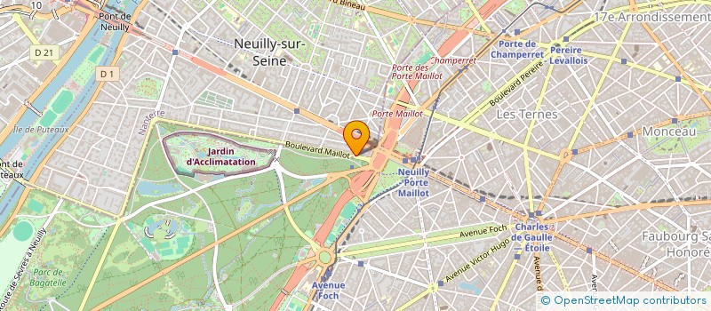 localisation de l'entreprise JCE CONSULTING à NEUILLY-SUR-SEINE