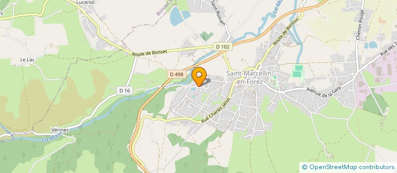 localisation de l'entreprise JCE ELEC  SAINT-MARCELLIN-EN-FOREZ