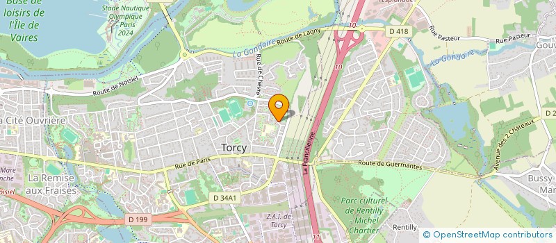 localisation de l'entreprise JCE ET PARTENAIRES à TORCY