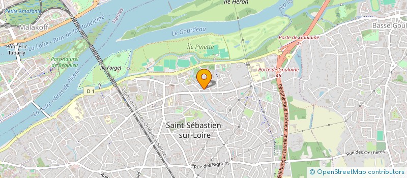 localisation de l'entreprise JCE IMMOBILIER  SAINT-SEBASTIEN-SUR-LOIRE