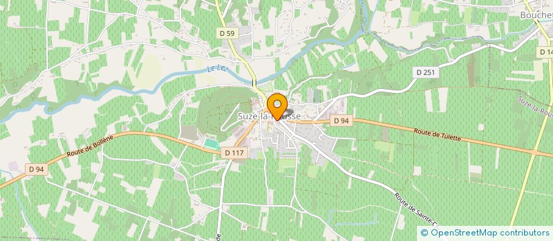 localisation de l'entreprise JCE RESTAURATION  SUZE-LA-ROUSSE