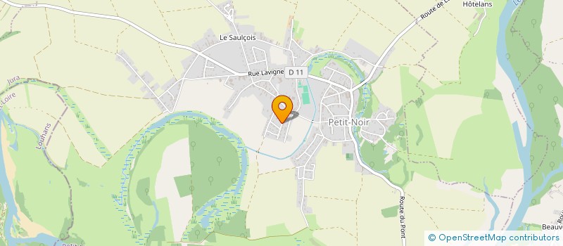 localisation de l'entreprise JCE2A  PETIT-NOIR