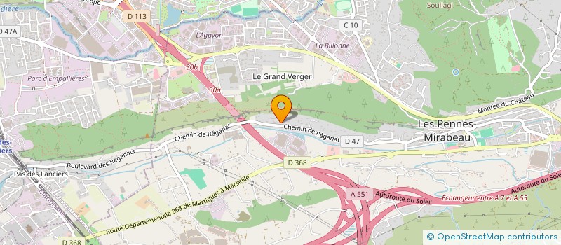 localisation de l'entreprise JCEL à LES PENNES-MIRABEAU