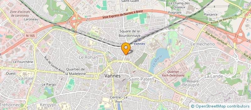 localisation de l'entreprise JCEM MECANIQUE DE PRECISION à VANNES