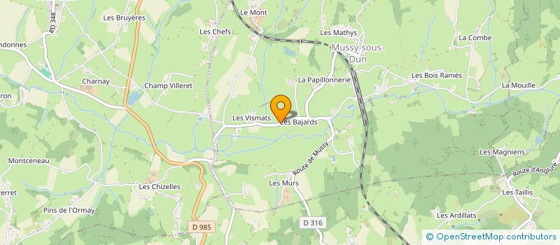 localisation de l'entreprise JCERATO  CHAUFFAILLES