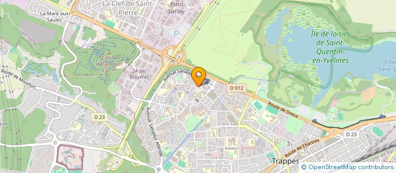 localisation de l'entreprise JCF BAT à TRAPPES