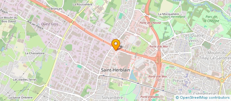 localisation de l'entreprise JCF BEAUTY  SAINT-HERBLAIN