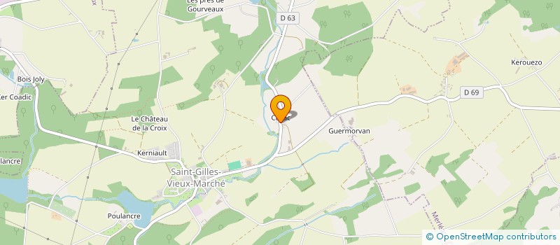 localisation de l'entreprise JCF INVESTMENTS  SAINT-GILLES-VIEUX-MARCHE