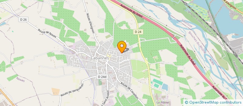 localisation de l'entreprise JCF ISOLATION à CABANNES