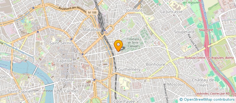 localisation de l'entreprise JCF PAMPELONNE à TOULOUSE