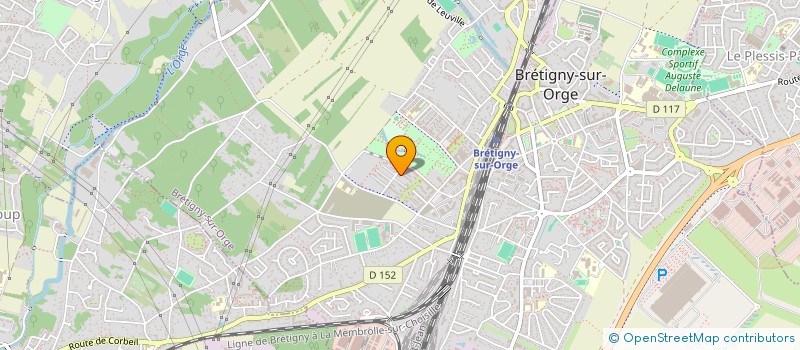 localisation de l'entreprise JCF SPAGNOLO à BRETIGNY-SUR-ORGE