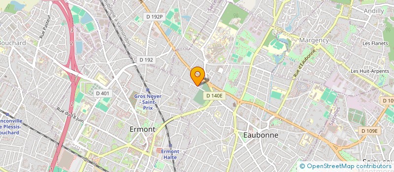 localisation de l'entreprise JCF TRADING à EAUBONNE