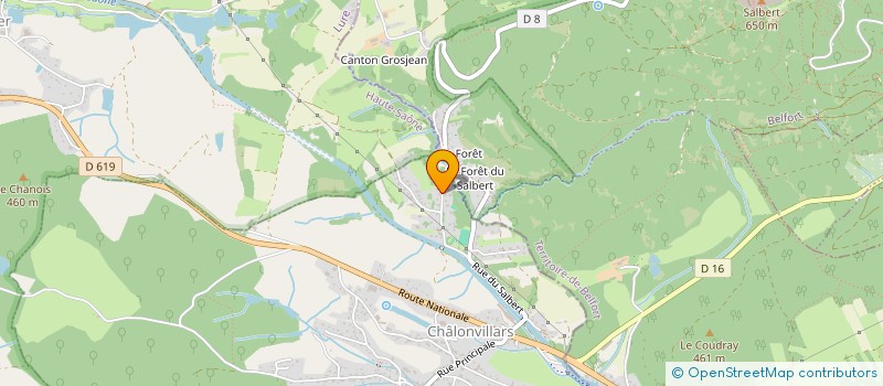 localisation de l'entreprise JCFD  CHALONVILLARS