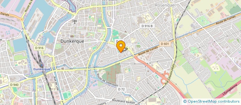 localisation de l'entreprise JCFD à DUNKERQUE