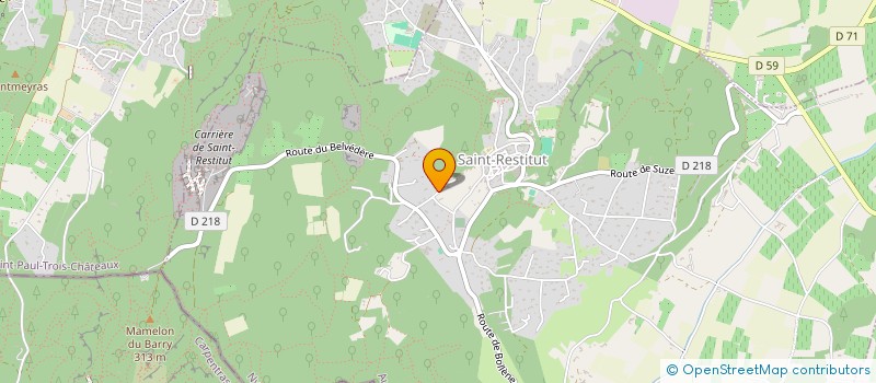 localisation de l'entreprise JCFG  SAINT-RESTITUT