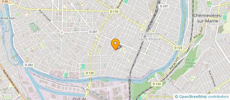 localisation de l'entreprise JCFLO IMMO à SAINT-MAUR-DES-FOSSES